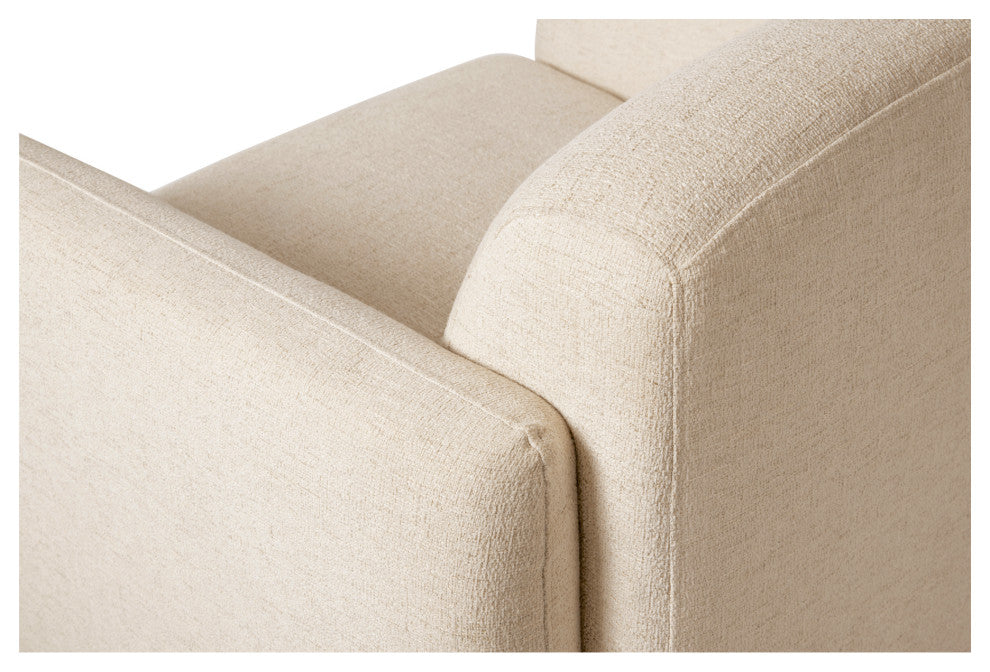Fallon Flecked Ivory Accent Chair
