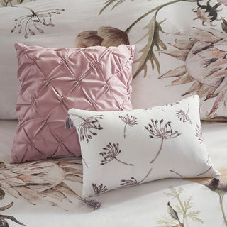 Madison Park Cassandra 8 Piece Cotton Printed Comforter Set in Blush