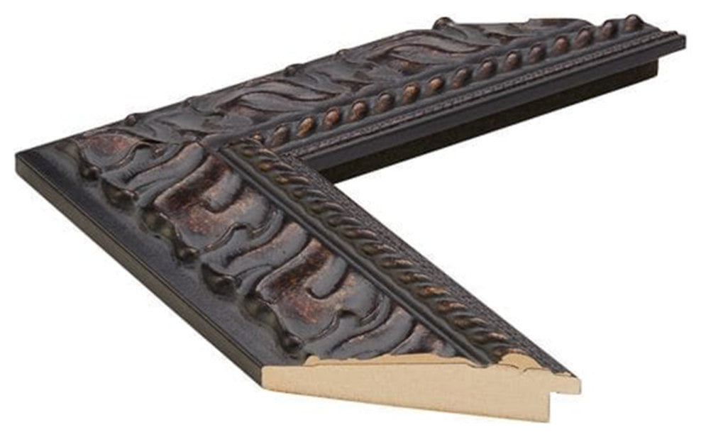 Hillsborough Framed Wall Mirror, Bronze, 28"x36"