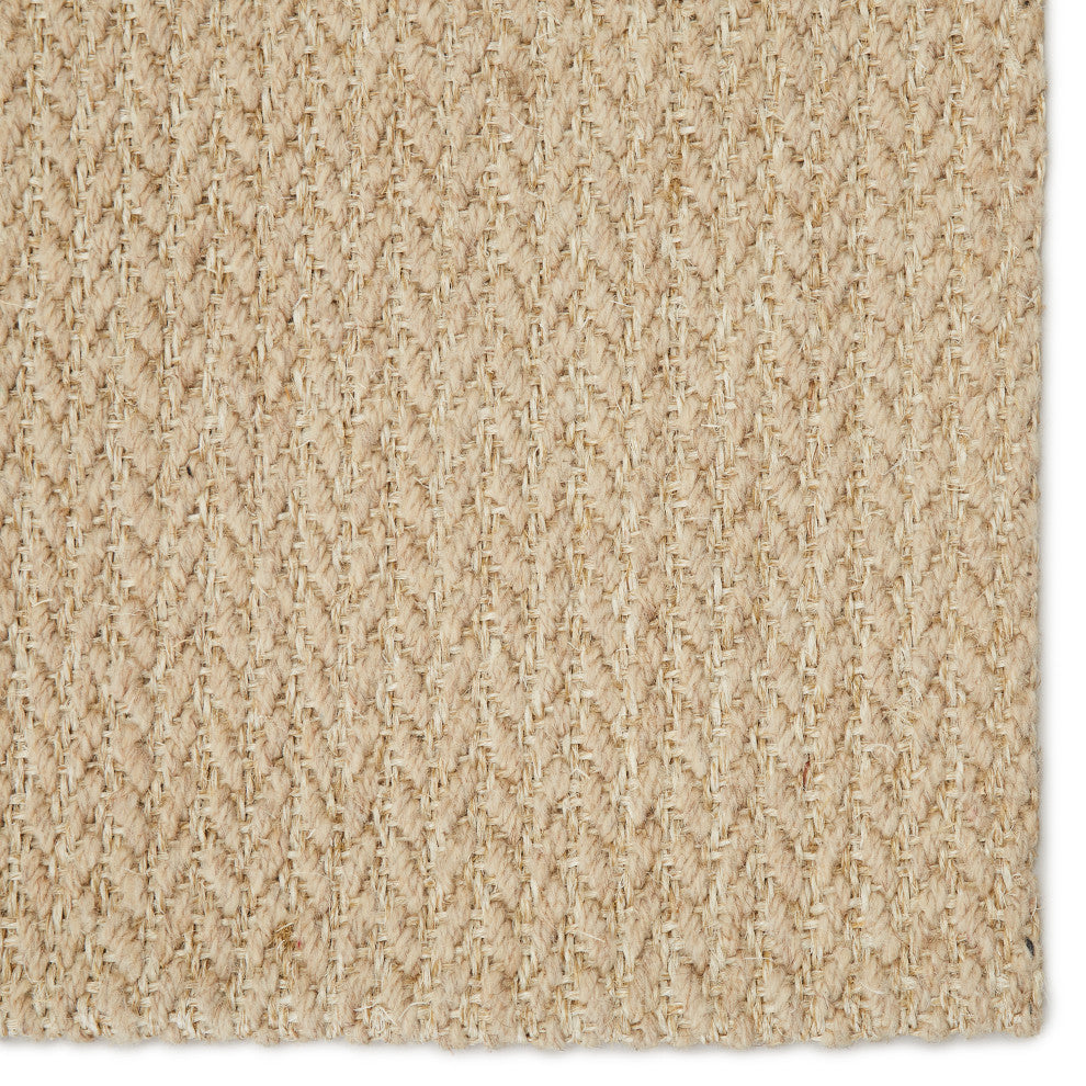 Jaipur Living Emere Natural Solid Beige Rug, 10'x14'