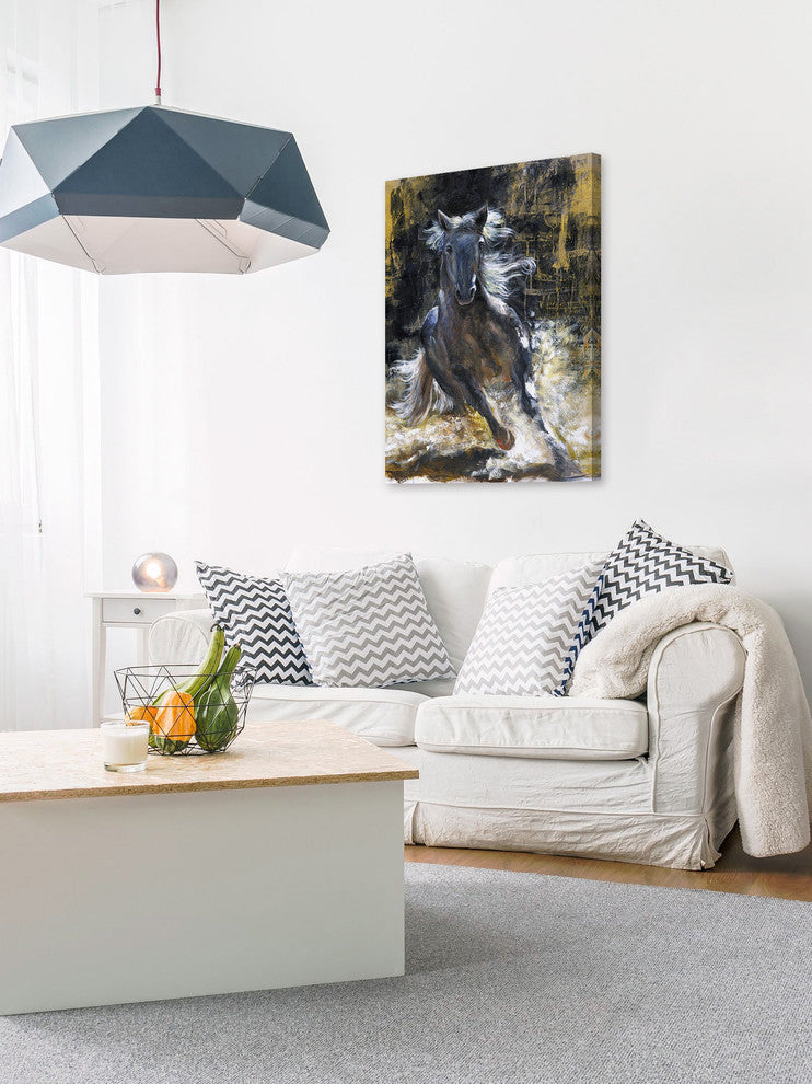 "Legend" Painting Print on Wrapped Canvas, 16x24
