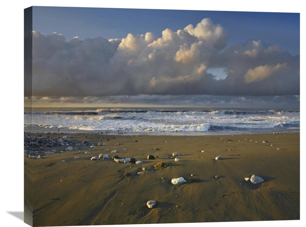 "Beach And Waves, Corcovado National Park, Costa Rica" Artwork, 28" x 22"