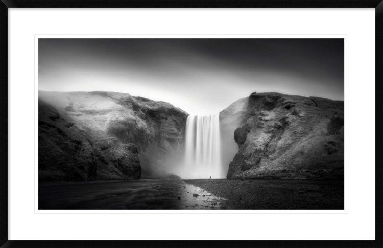 "Power And Humility" Framed Digital Print by Stefan Mitterwallner, 38x24"