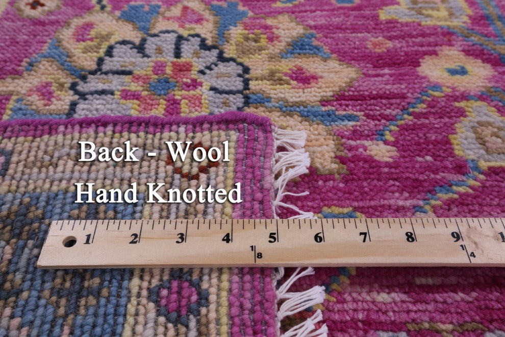 Turkish Oushak Hand Knotted Wool Rug 5' 2" X 8' 1" - Q15353