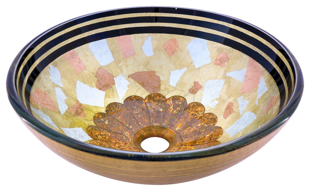 Novatto Celebrazione Glass Vessel Sink