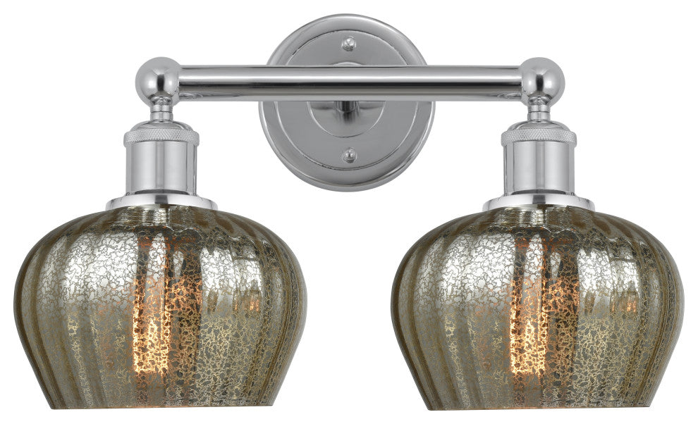 Innovations 616-2W-PC-G96 Fenton 2 Light 15.5" Bath Vanity Light Polished Chrome