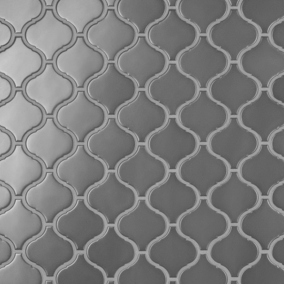 Metro Lantern Matte Dark Grey Porcelain Floor and Wall Tile