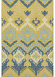 Addison Premium Washable Mayfield AMF108 Yellow 3' x 5' Rug