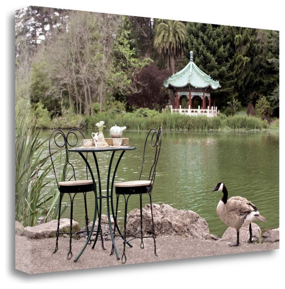 "Dream Cafe Stow Lake - 48" By Alan Blaustein, Giclee on Gallery Wrap Canvas