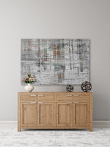 "Blizzard" Painting Print on Wrapped Canvas, 36"x24"