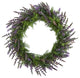 Nearly Natural W1139 24 Lavender Artificial Wreath