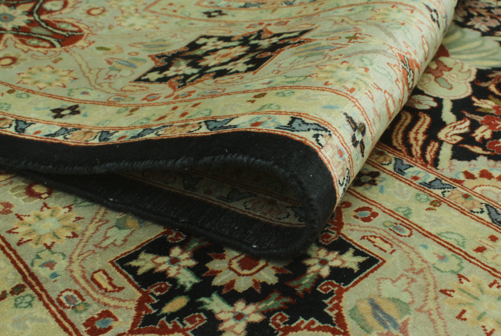 Pak-Persian Dulani Black Rug