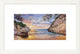 "Caletta al Tramonto" Framed Digital Print by Adriano Galasso, 25x17"