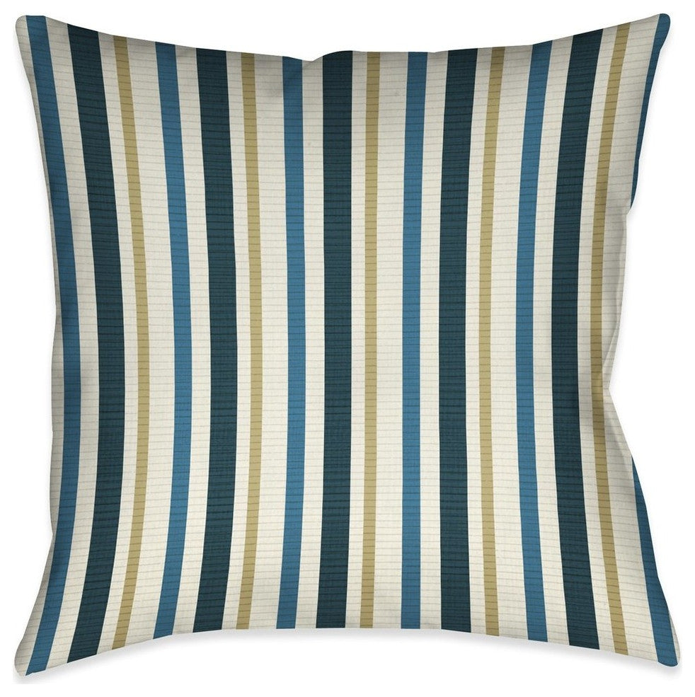 Laural Home Ocean Life Pattern 18" X 18" Indoor Decorative Pillow