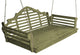 Cedar Marlboro Swingbed, Linden Leaf Stain, 6 Foot