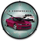 GMRE1401489 2014 SS Camaro Deep Magenta Clock
