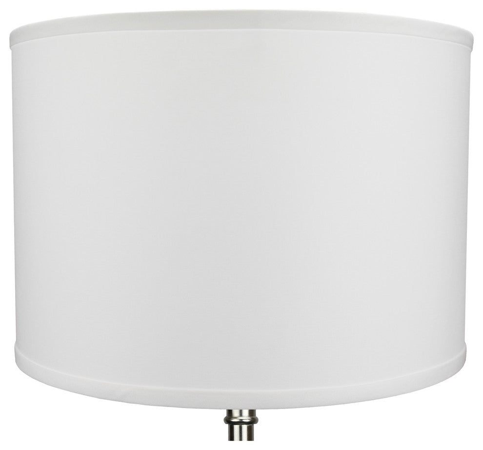 Fenchel Shades, 16"x16"x11" Spider Attachment Drum Lamp Shade, Linen