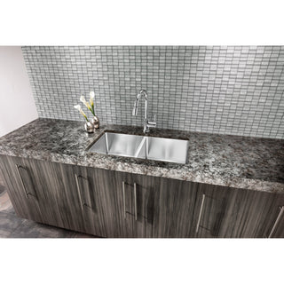 Top Knobs M429A Hopewell 3 Inch Center to Center Bar Cabinet Pull - Brushed