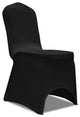 50-Piece Black Stretch Chair Cover