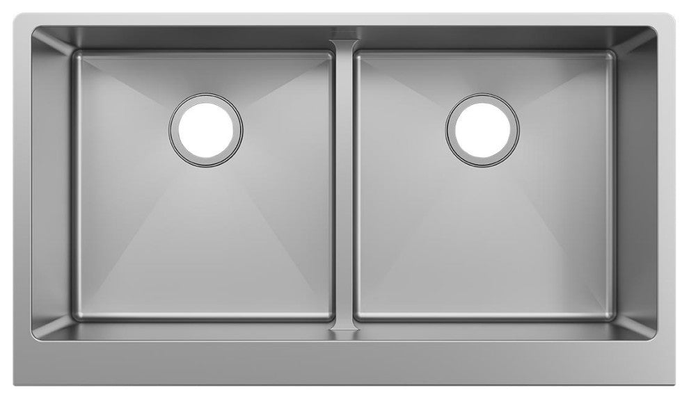 EFRUFFA3417 Elkay Crosstown 16 Gauge Stainless Steel Tall Farmhouse Sink