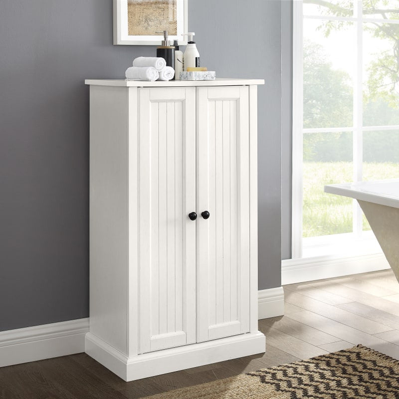 Seaside Accent Cabinet, White