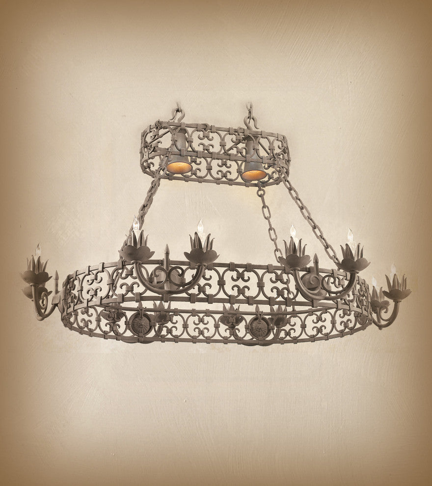 Hidalgo Wrought Iron Chandelier