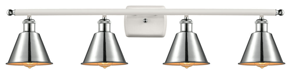 INNOVATIONS LIGHTING 516-4W-WPC-M8-PC Smithfield 3 Light Bath Vanity Light