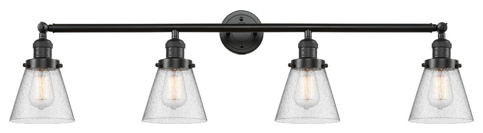 Innovations Lighting 215-Ob-S-G64 4 Light 42.25" Adjustable Bathroom Fixture