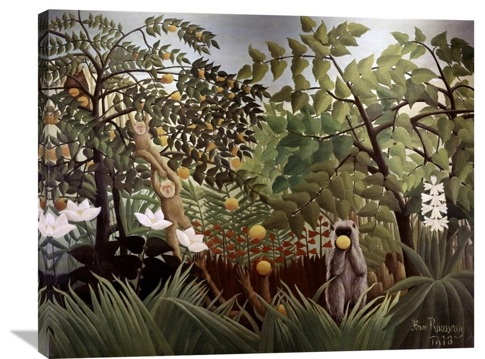 "Exotic Landscape" Artwork, 36"x29"
