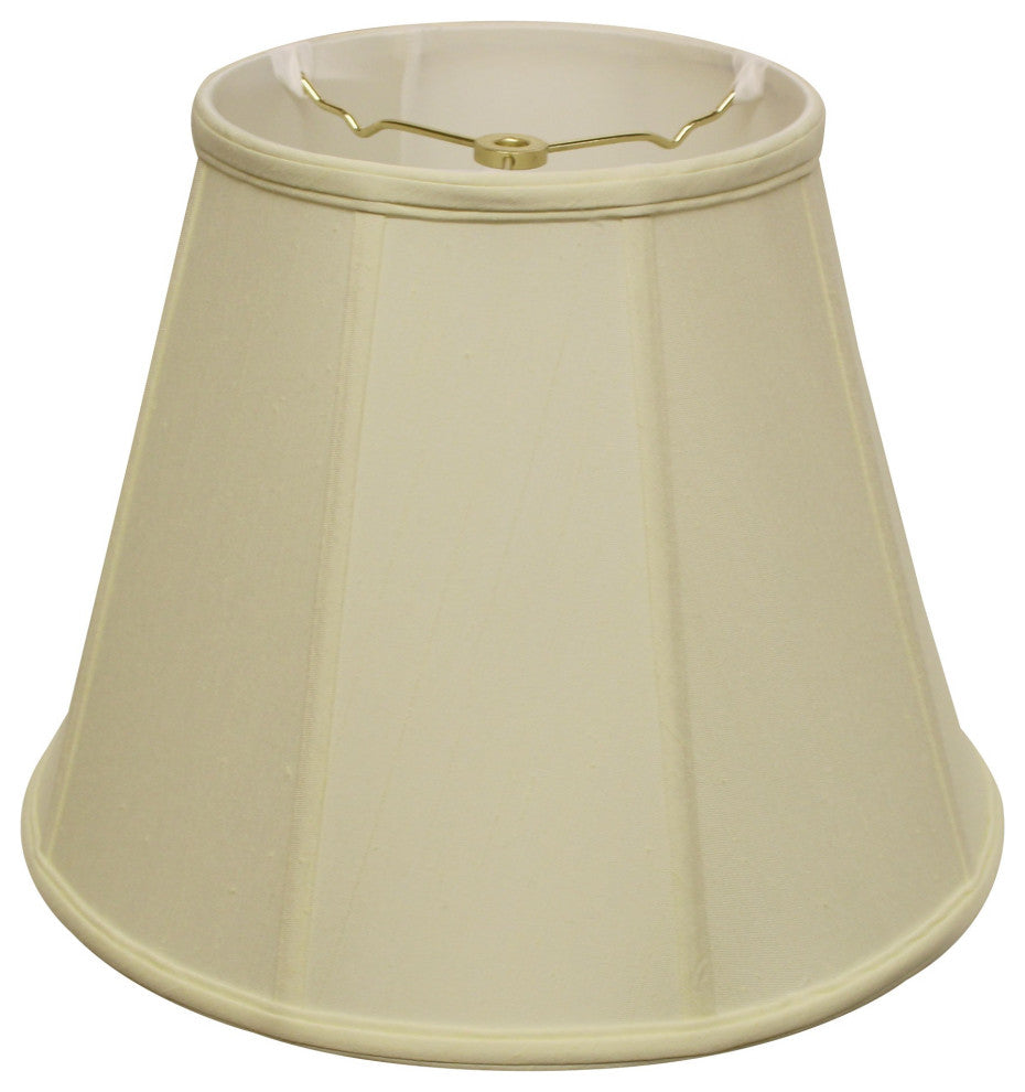 18" Ivory Slanted Empire Monay Shantung Lampshade