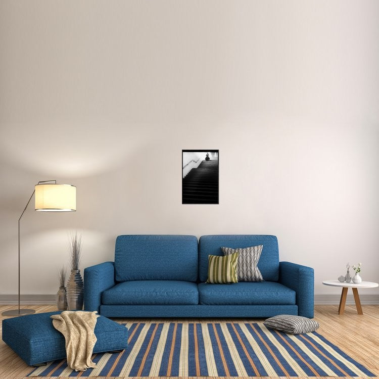 "Too Much Heaven" Framed Canvas Giclee by Laura Mexia, 17x25"