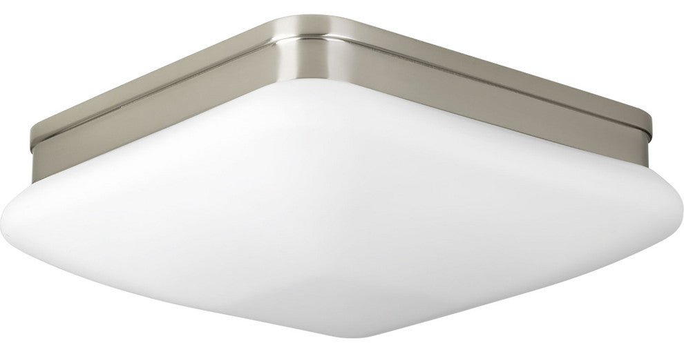 Progress Lighting 2-75W Medium Flush Mount, Brushed Nickel
