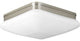 Progress Lighting 2-75W Medium Flush Mount, Brushed Nickel