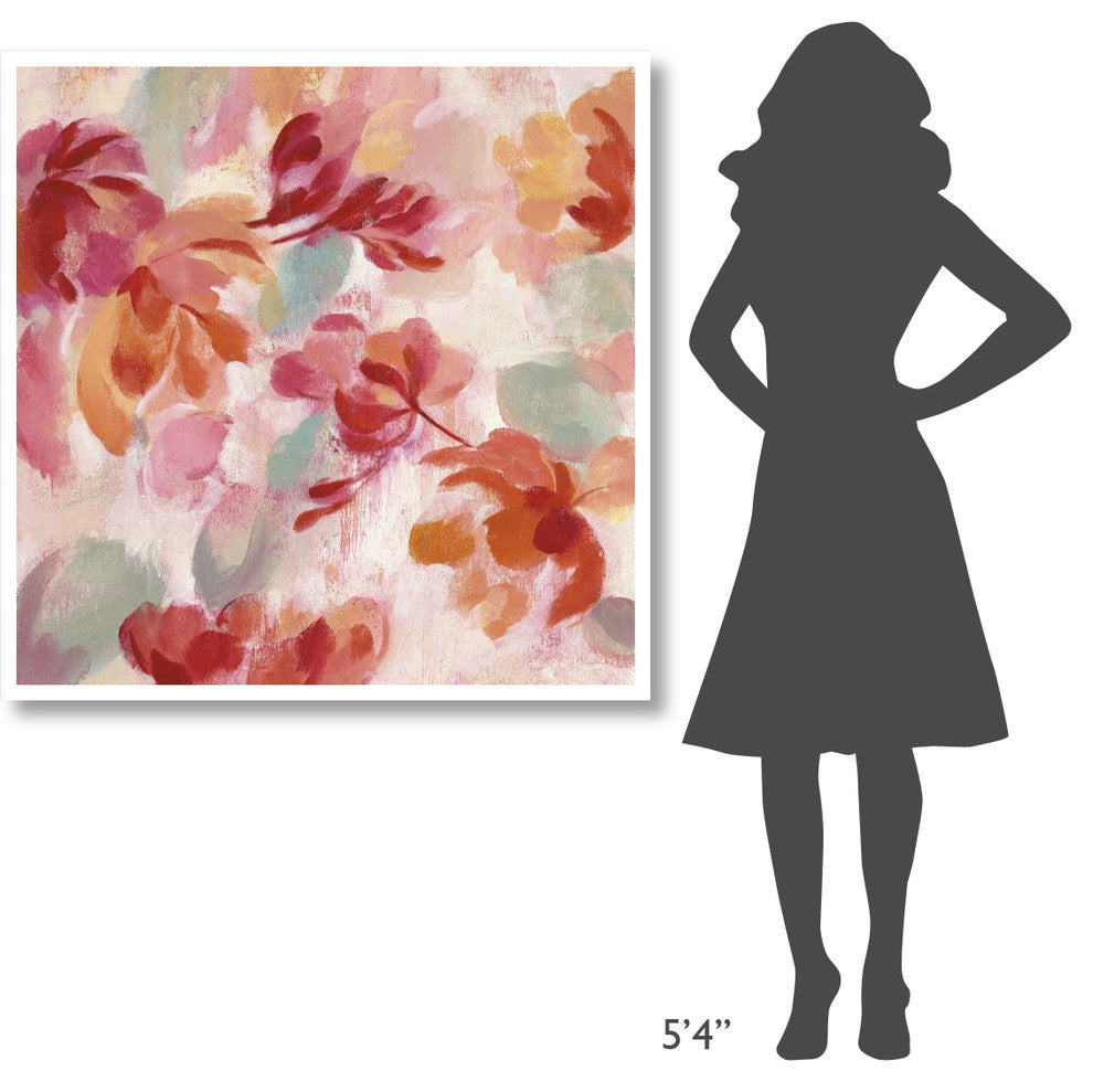 "Spring Galore II" Digital Paper Print by Silvia Vassileva, 42"x42"