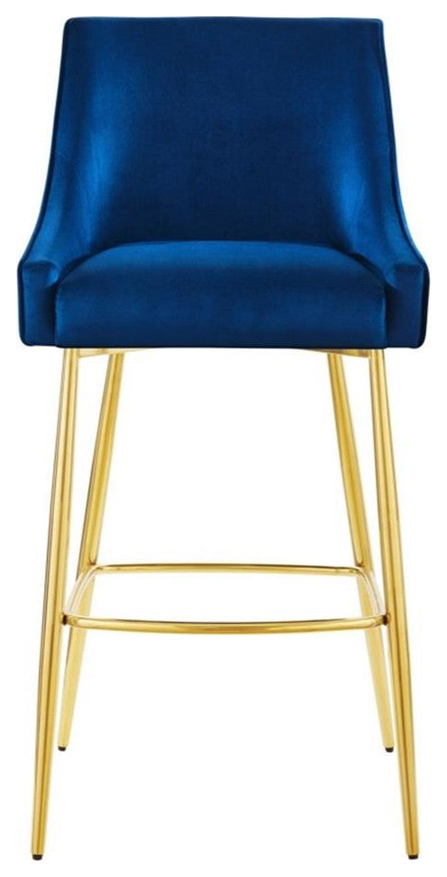Discern Bar Stools - Set of 2 Navy -6037