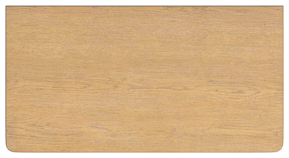 Lennon 3 Drawer Rounded Leg Dresser, Natural