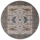 Ahgly Company Indoor Round Mid-Century Modern Area Rugs, 3' Round