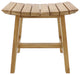 Nordic Style Teak Natural Shower and Bath Stool with Slatted Design