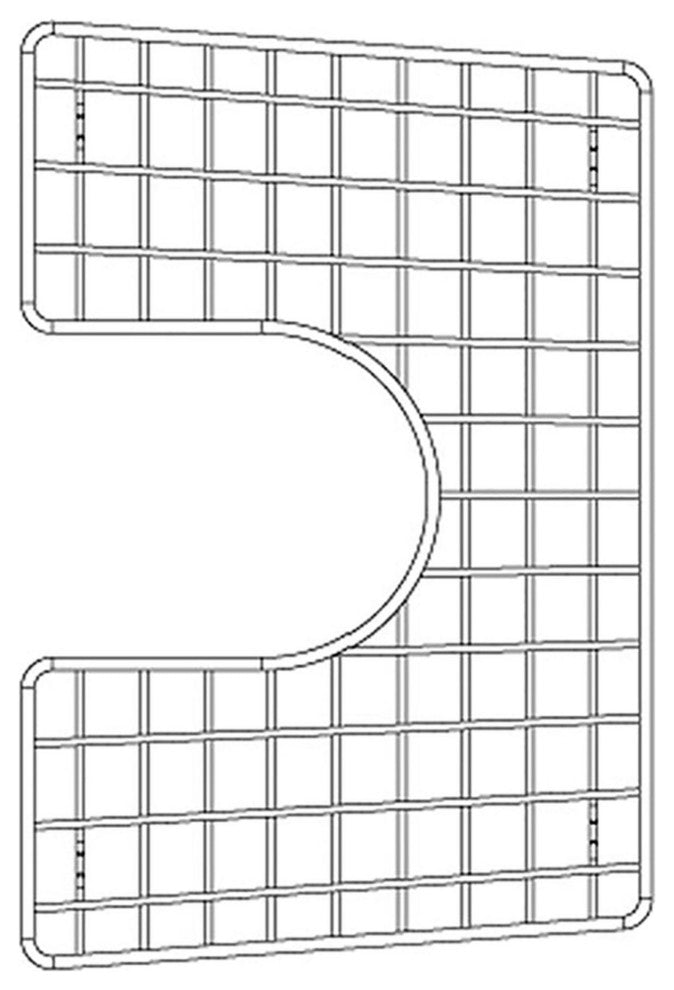 Blanco Precis 12.75-In X 12.9375-In Sink Grid In Stainless Steel