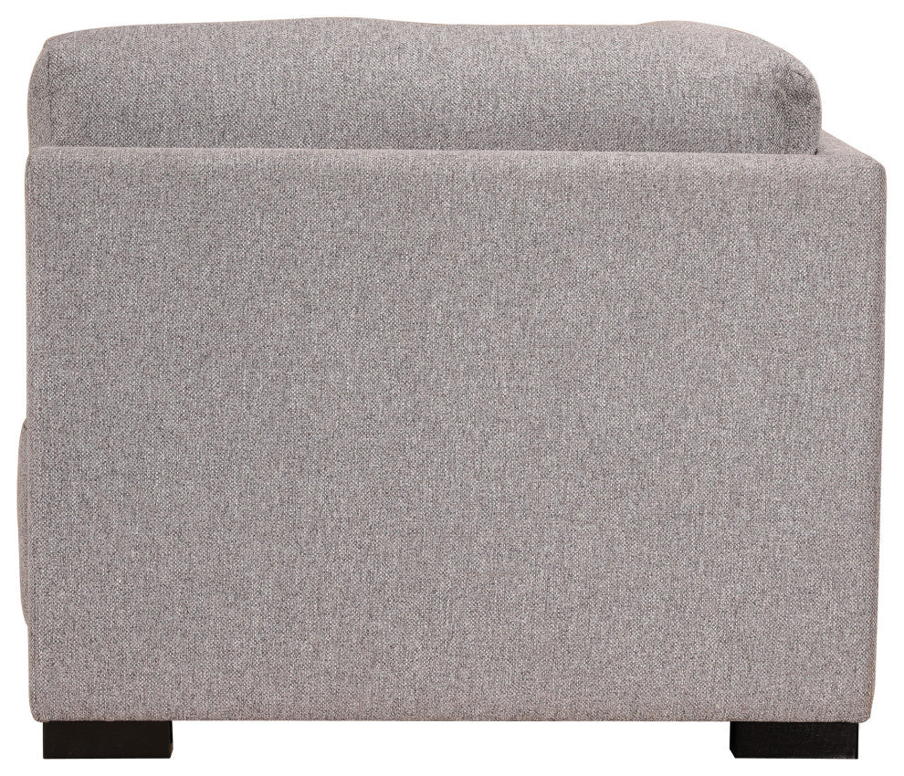 First of A Kind Romeo Corner Chair Gray