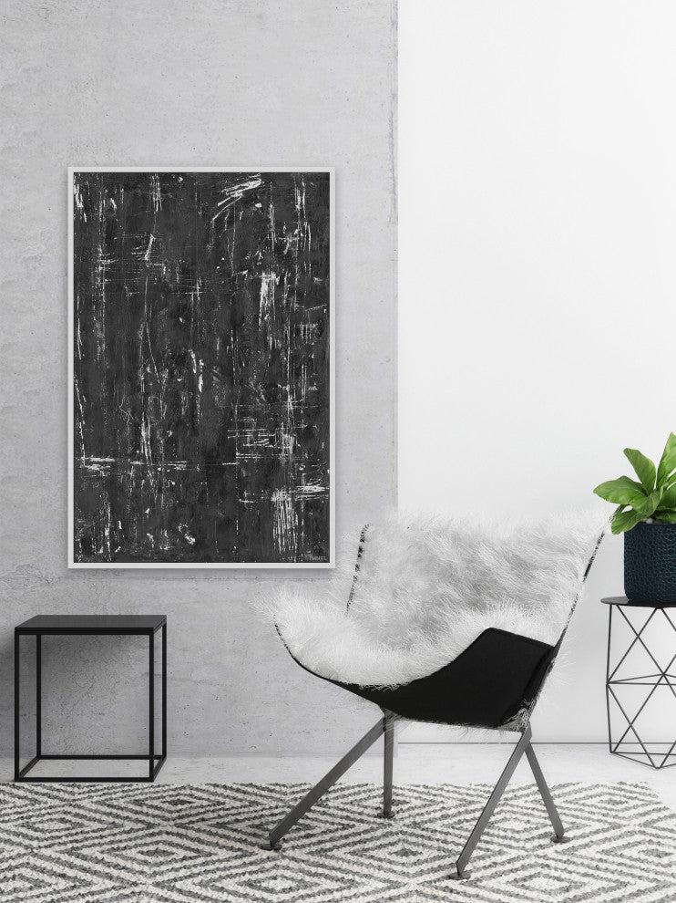 "First Voyage" Floater Framed Painting Print on Canvas, 40x60