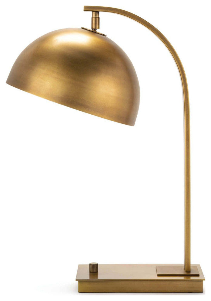 Otto Desk Lamp, Brass