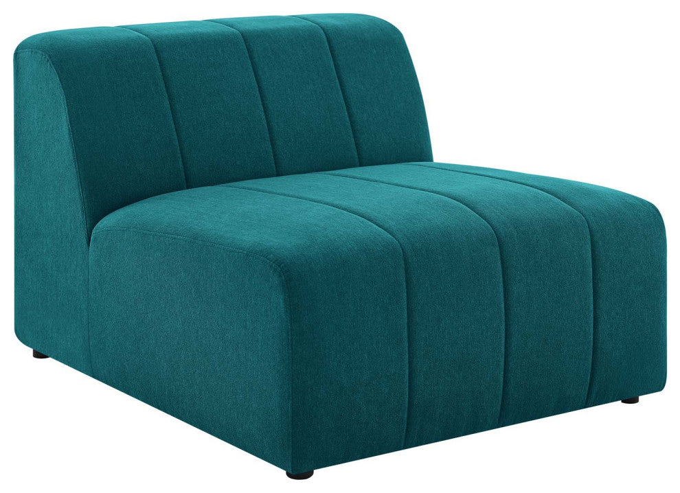 Bartlett Upholstered Fabric Armless Chair