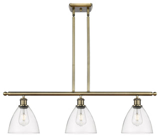 Innovations 516-3I-AB-GBD-752 3 Light Island Light, Antique Brass