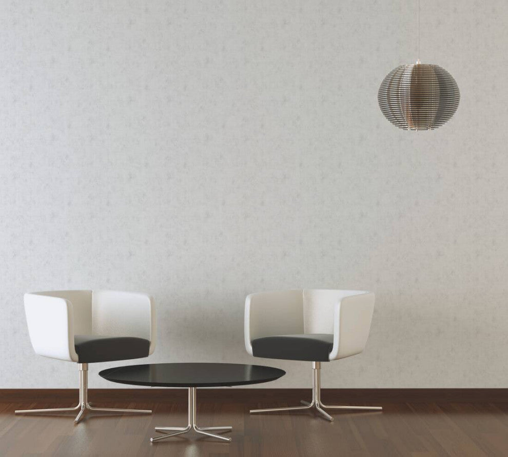 Plain Textured Wallpaper, Random Grainy Spots, 374164, Gray Silver White, 1 Roll