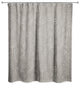 Gray Leaf Pattern 71x74 Shower Curtain