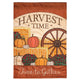 Harvest Time Double Applique Flag