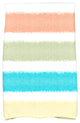 18"x30" Fun in the Sun, Stripe Print Kitchen Towel, Light Blue