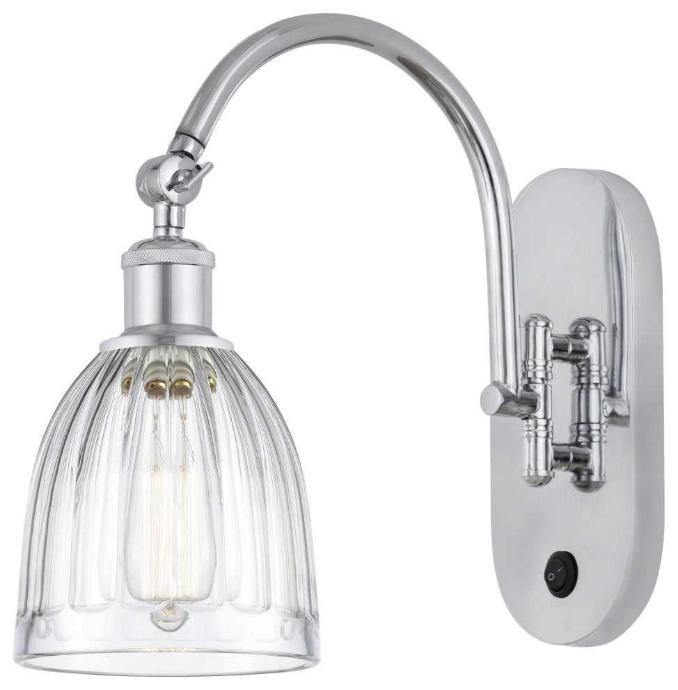Innovations 518-1W-PC-G442 1 Light 5.75" Sconce, Polished Chrome