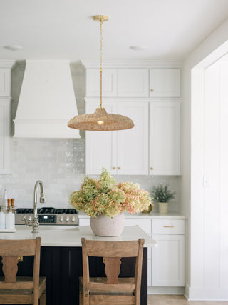 Crystorama Lighting Group ODS-7801 Odessa 21"W Pendant - Soft Gold